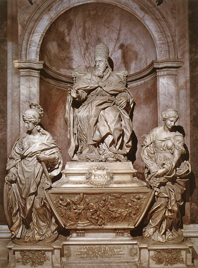 monument of pope leo XI